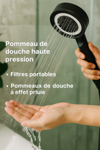 Pommeau de Douche Haute Pression 5 Modes – Filtration Avancée pour un Jet Puissant et Relaxant
